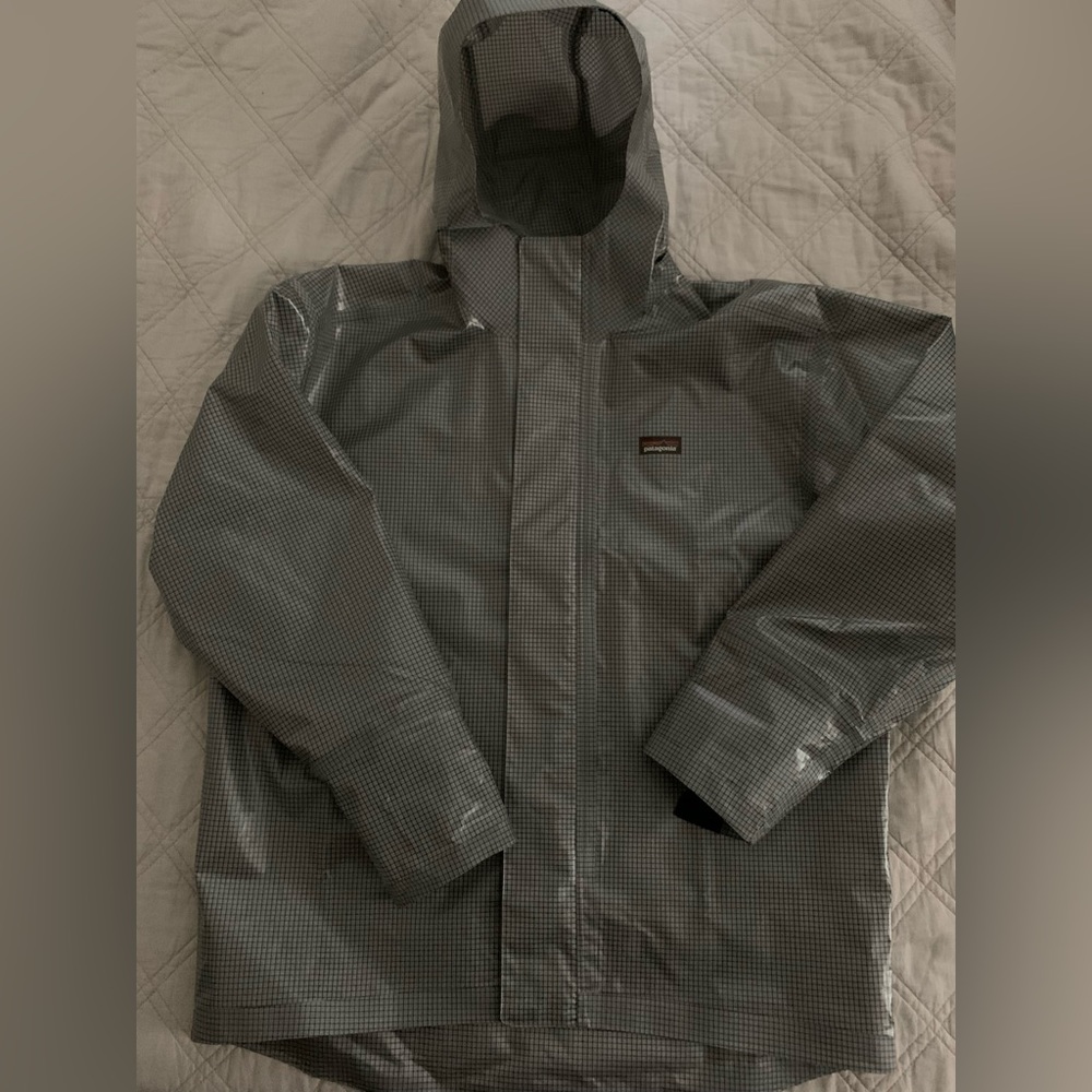Patagonia Silver Hose Down Slicker